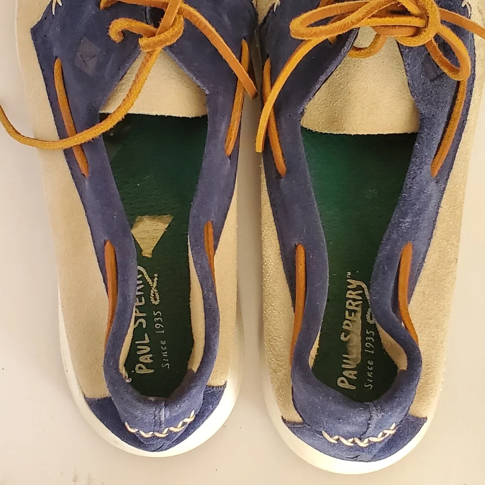 Sperry top sider men's leather shoes Sz 12 M